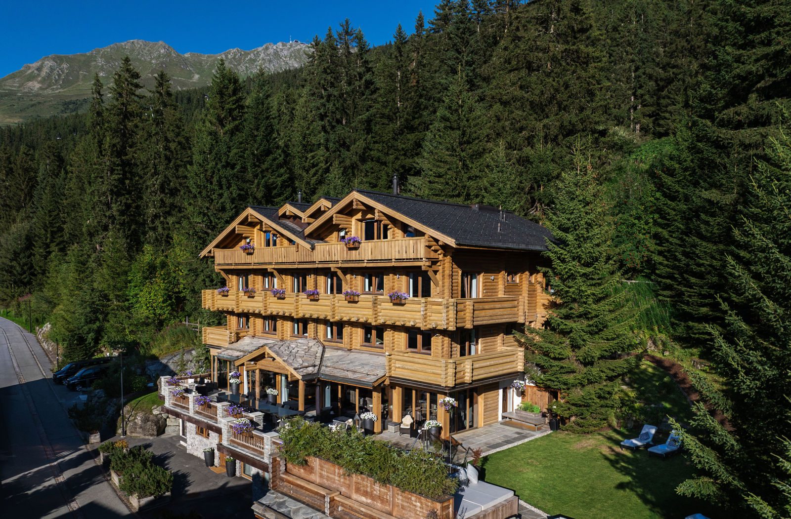 2 nights for two at Richard Branson's retreat, The Lodge in Verbier