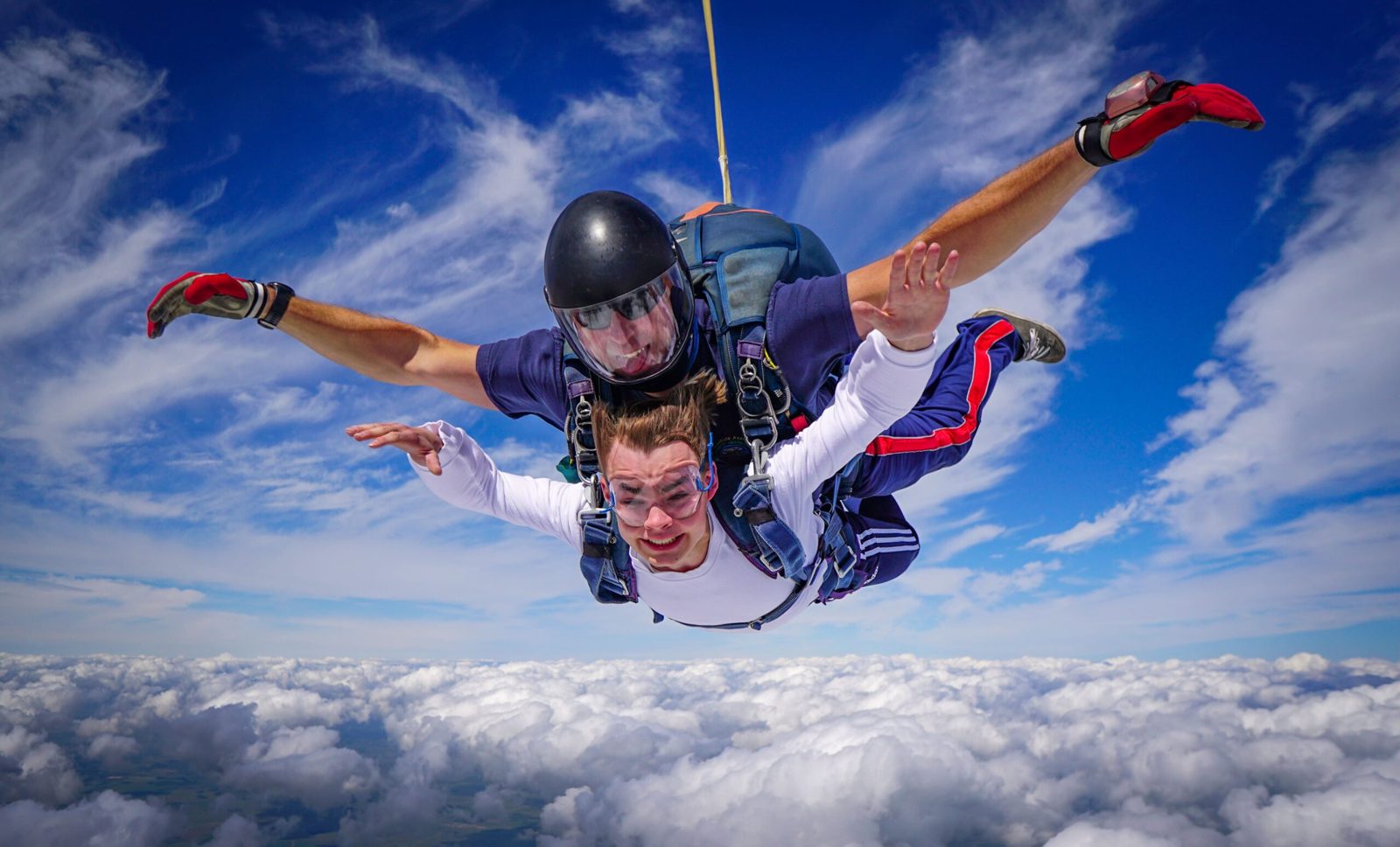 The Turner Prize – tandem skydive from 13,500ft over Wiltshire with the Army Parachute Association, filmed